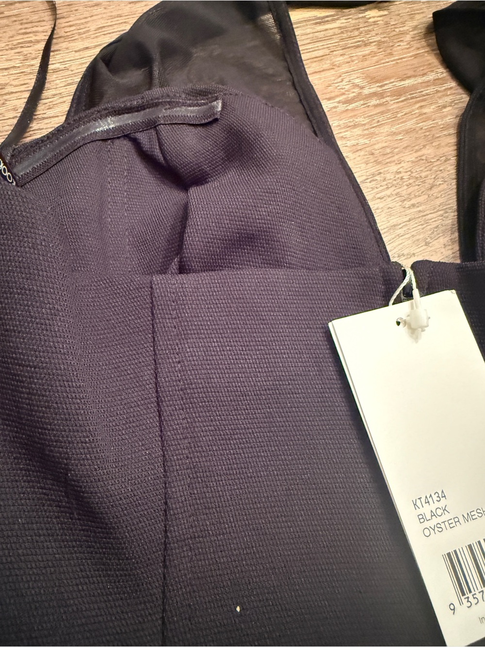 Kookai Black Halter Mesh Bustier Top - Picture 11 of 12